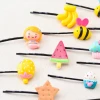 Oil Dripping Clip Hairpin Fruit Acrylic Pin Kid Child Baby Hair Accessory