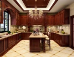 Old Style Customized Wooden Kitchen Cabinets with Melamine MDF Carcase(FOH-MKC11)