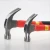 Import One-piece claw hammer with plastic handle for office from China