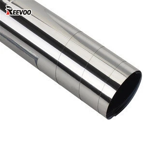 one way vision reflective car house window tint silver mirror film