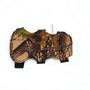 Ouliangjia 3 Straps Adjustable  Camo  Archery Arm Guard Protector  for Shooting and Hunting