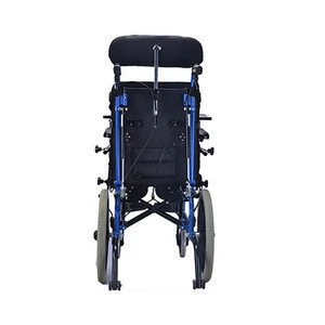 Outdoor Manual Wheelchair Lightweight Foldable Wheelchair Rehabilitation Therapy Supplies