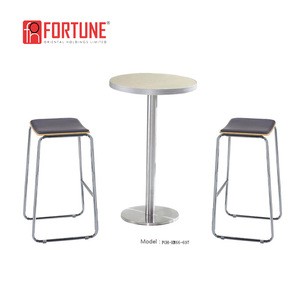 Outdoor Open Air Bar Cafe Table Chair Furniture Set