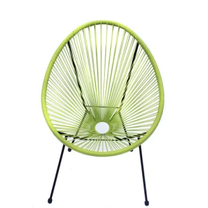 Outdoor Plastic String Chair Rattan Furniture Garden Egg Sunchair Patio furniture Acapulco Chair Contemporary Bistro Chair