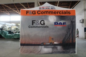 Outdoor Steel / Aluminum Folding Pop Up Advertising Trade Show Event Tent