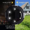 Outdoor waterproof 12 led spike lamp landscape solar led light garden for patio pathway