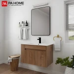 PA Wood Design Bathroom Sink with Mirror Bathrooms Cabinet