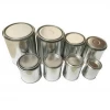 Paint can with lever lid metal round tin can packing for glue and coating