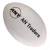 Import Pakistan Rugby Ball 4 Panel Machine Stitched Super Grip Team Rugby Ball/hand made or hand stitched promotional match rugby ball from Pakistan