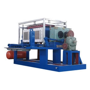 Paper product making machinery new design waste paper recycling pulp molding egg tray carton machine