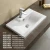 Import PATE wooden furniture sanitarios vanity washing basins bathroom design products supply accessories bathroom sets from China