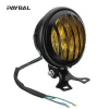 PAYBAL motorcycle lighting system Black / Chrome 30W motorcycle LED Defender Lights Round Daymaker  LED Headlight For Harley