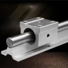 Paypal Accepted 50mm To 1000mm Travel Cnc Linear Guide Rail Ways With Nema 23