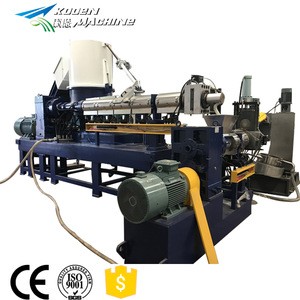 pelletizeing machine for recycle plastic/plastic recycling granulating line/plastic granules making machine price