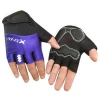 Personal Tailor Cheap Half Finger 3 Layer Mesh Fabric Cycling Gloves
