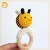 Import Personalised Baby Animal Rattle Crochet Toy doll Ring Sensory Toys from China