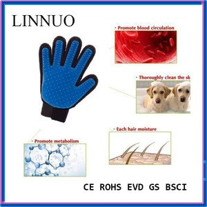 pet products grooming glove pet washing gloves
