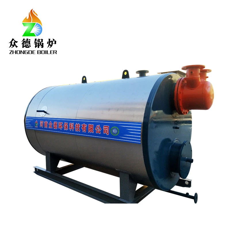 Pharmaceutical industry industrial diesel vacuum fuel gas hot water boiler