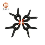 Photography studio special designed handle fish mouth plastic spring backdrop clamp