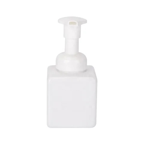 plastic dispenser square hand sanitizer foam pump bottle