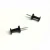 Import Plastic Head Needle Pins Black Push Pins Office Binding Cork Board Safety Colored Pin from China