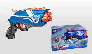 Plastic Launcher Hot Fire Gun Toy Pistol Gun With Soft Foam Eva Bullet Shoot Range Dart Gun Blaster