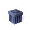 plastic square adjustable leveling feet with nut for furniture