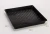 Import Plastic square flat seedling tray for garden small flower pot carrying tray from China