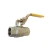Import Plb Plated Chrome Lead Free Brass Lockable Handle Ball Valve from China