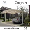 Polycarbonate and aluminum carport the fabric carports/car garage