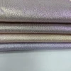 Polyester Gold Sliver Thread Metallic Shiny Yarn Luxury Woven Fabric For Evening Dress