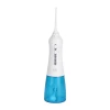Portable Dental Oral Irrigator Water Flosser Cordless Wash Teeth Machine with 300ml Water Tank 4 Jets Irrigator Nozzles