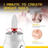 Portable Nagelbohrer Brushless Vacuum Wireless Files Nail Drill Machine