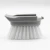 Powerful dish washer brush plastic / cleaning kitchen pot sponge brush set with soap dispenser