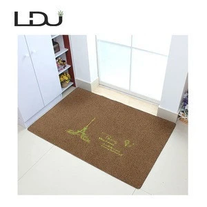 Precision Embroidery 40cm Width Custom Printed Door Mat For Clean Dirt Dust