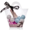 Private Label Color Cake Shape Fizzy Bath Bombs
