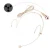 Import Professional Condenser Connector Mini Wired Omnidirectional Headset Headworn Microphone With Double Earhook from China