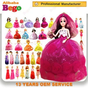 Professional OEM services bulk parts supplier fashion doll clothes accessory. girls pretend play crown magic bar play set