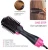 Import Professional salon portable one step Hot Hair Straightener Blow Dryer Brush Electric Hair Straightening private label Wholesale from China