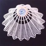 Professional Sport Ball High Quality Two-layer Cork Head Nylon Shuttlecock Best Badminton Shuttlecock