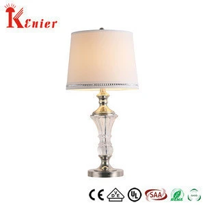 Professional Supplier Fabric Shade Classic Style Modern Indoor Lighting Bedroom Decor Table Lamp
