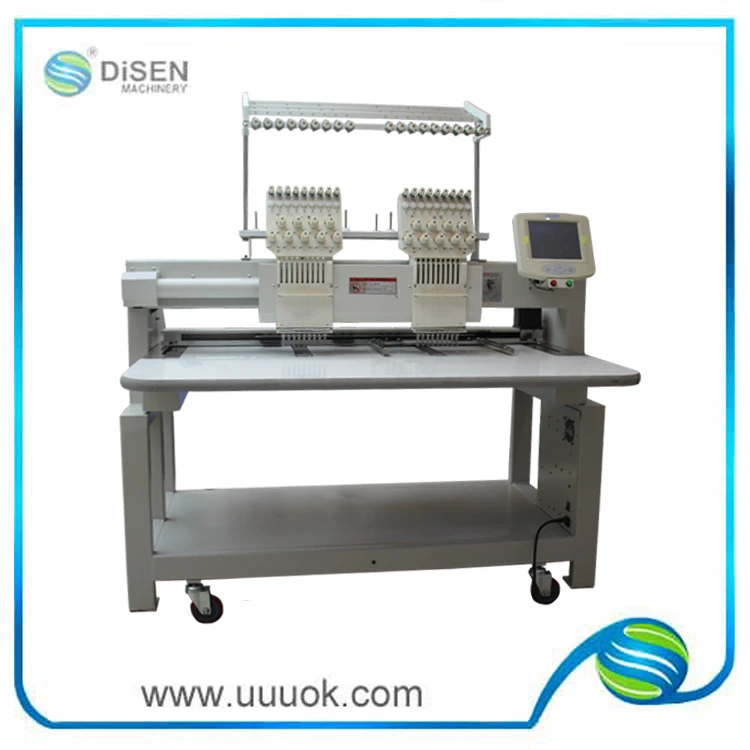 Programmable embroidery machine 2 head