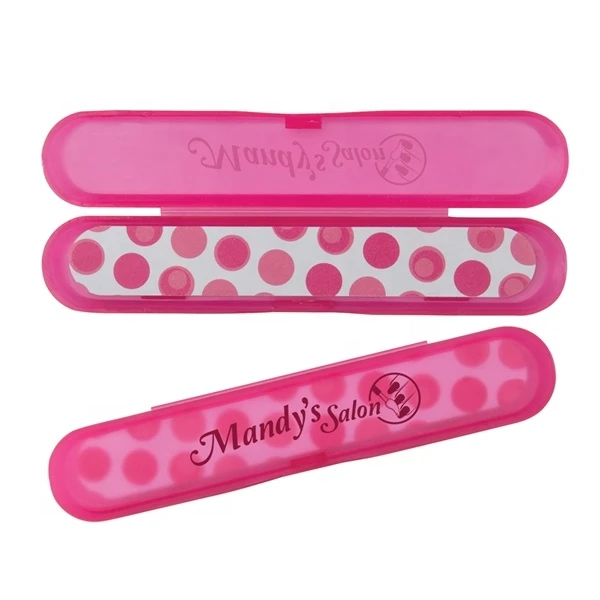 Promotional Plastic Box Packing 5 inch Nail File