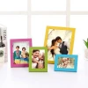 promotional stand size colorful wood photo frame