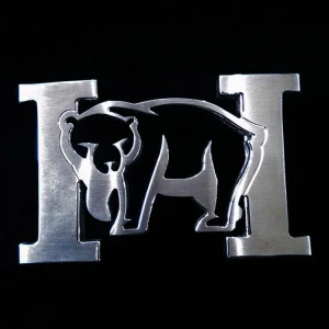 Promotional Various Design Hardware Manufacturer Customized Stainless Steel H Belt Buckle