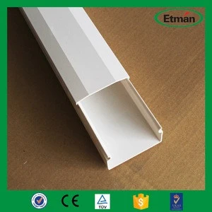 PVC Cable Trunking, Plastic Wire Duct, PVC Wiring Trunking