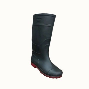PVC safety rain boots