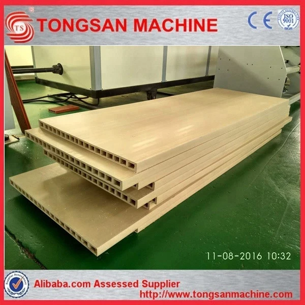 PVC WPC door panel and profile making machine turnkey project