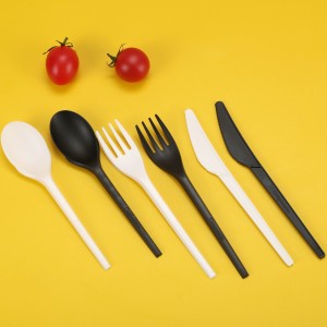 Quanhua Disposable Degradable Tableware Is Environmentally Degradable Disposable Cutlery