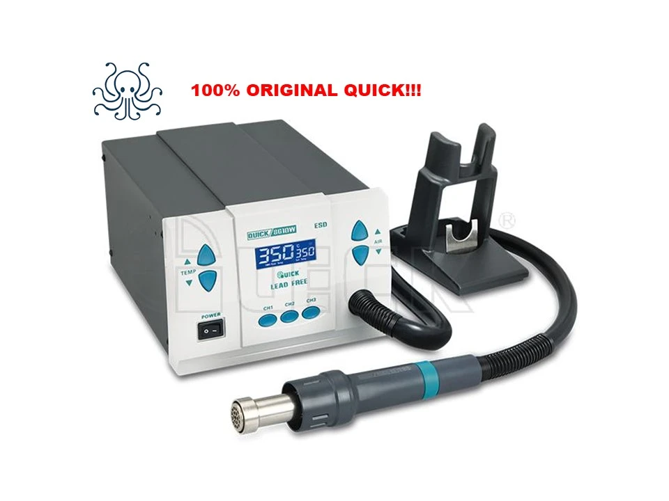 QUICK 861DW 1000W Lead-free Hot Air Rework Station